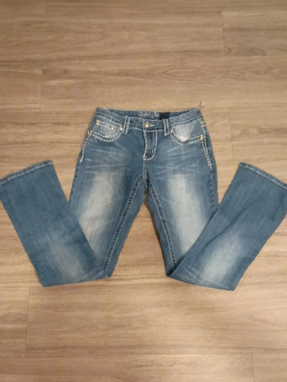 SILVER Jeans Women’s Faded Blue Flare Jean